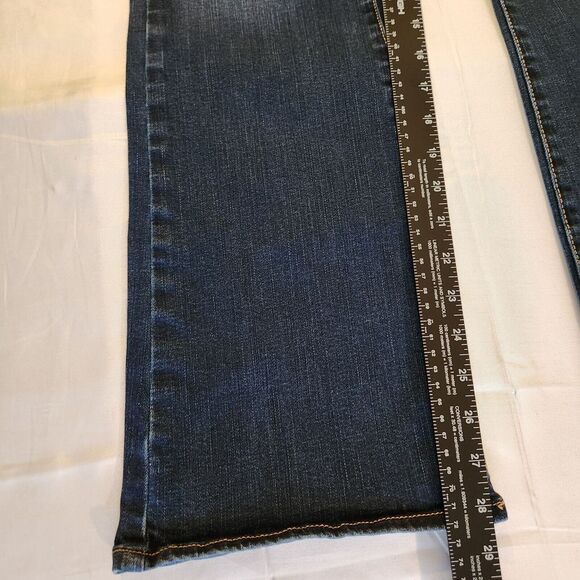 American Eagle Jeans Womens 12 Kick Boot Cut Stretch Cowgirl Rodeo Flare Rancher - Picture 5 of 8